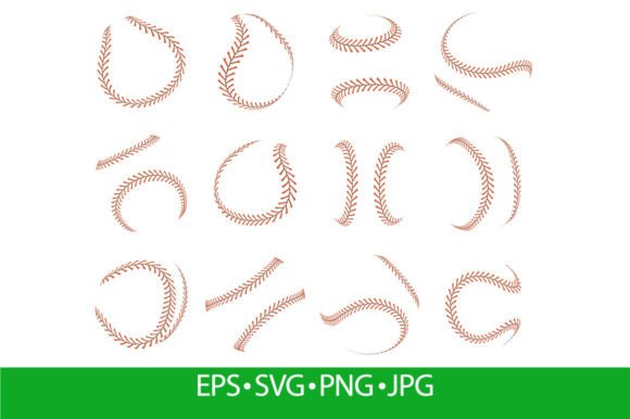 Baseball, Softball Stitches: Sports Graphics & Illustrations