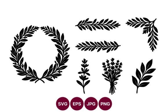 Laurel Wreath Graphics & Illustrations Review
